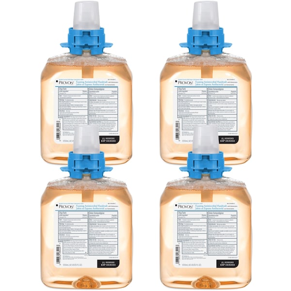 Provon 42.3 fl oz (1250 mL) FMX-12 Foaming Antimicrobial Handwash 4 PK GOJ518604CT - main